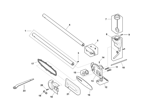 DEWALT Ersatzteile BAUMSCHERE DCMASPS5N Typ: 1 XJ