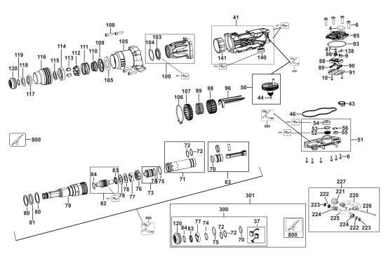 DEWALT Ersatzteile D25872K Typ: 2 QU
