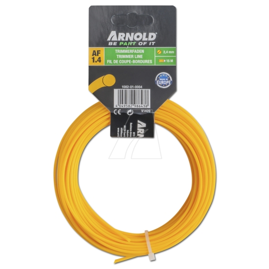 Arnold Ersatzteil Trimmerfaden 2,4 mm x 15 m, rund einfach online kaufen.