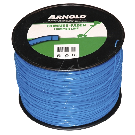 Arnold Ersatzteil Trimmerfaden 3,0 mm x 138 m, 4-kant einfach online kaufen.