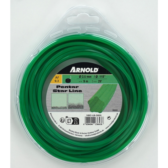 Arnold Ersatzteil ARNOLD Trimmerfaden Pentar Star Line 3 mm x 9 m einfach online kaufen.