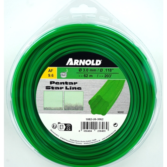 Arnold Ersatzteil ARNOLD Trimmerfaden Pentar Star Line 3 mm x 62 m einfach online kaufen.