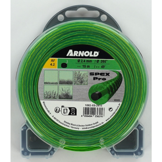 Arnold Ersatzteil ARNOLD Trimmerfaden SPCX Pro 2,4 mm x 15 m einfach online kaufen.
