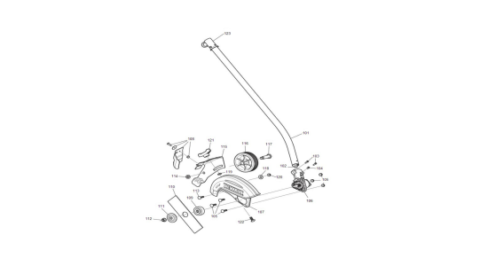 DEWALT Ersatzteile RASENKANTENSCHERE DCED472B Typ: 1 QU