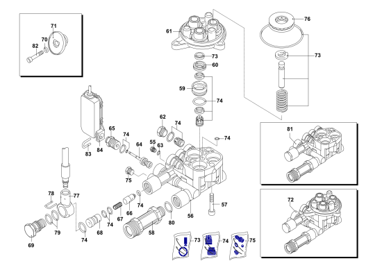 DEWALT Ersatzteile HOCHDRUCKREINIGER DXPW002ME Typ: 1 QS