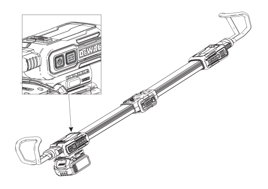 DEWALT Ersatzteile BIRNE DCL045N Typ: 1 XJ