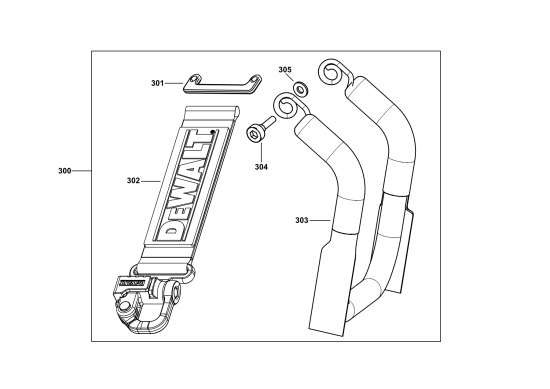 DEWALT Ersatzteile SCHRAUBENDREHER DCF620E2K Typ: 3 QW