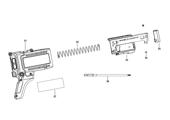 DEWALT Ersatzteile SCHRAUBENDREHER DCF620E2K Typ: 3 QW