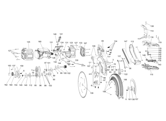 DEWALT Ersatzteile DWS779 Typ: 21 QU