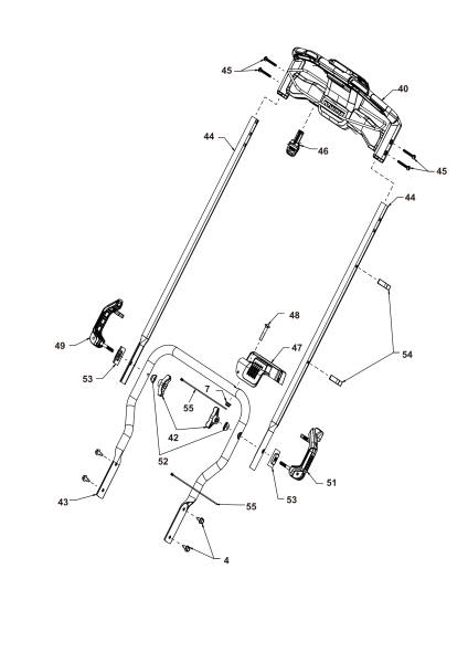 DEWALT Ersatzteile SCHNEEWERFER DCSNP2142B Typ: 1 QU
