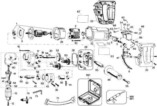 DEWALT Ersatzteile DW120K Typ: 1 QU