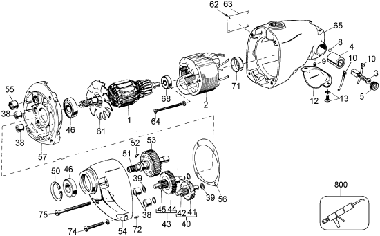 DEWALT Ersatzteile DW131-95 Typ: 1 QU