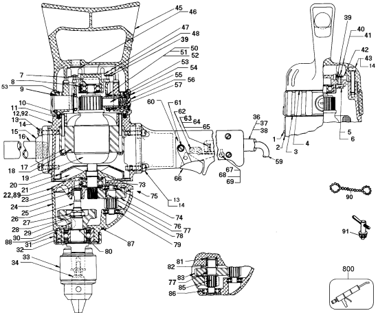 DEWALT Ersatzteile DW138 Typ: 1 QU