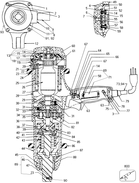 DEWALT Ersatzteile DW299 Typ: 1 QU