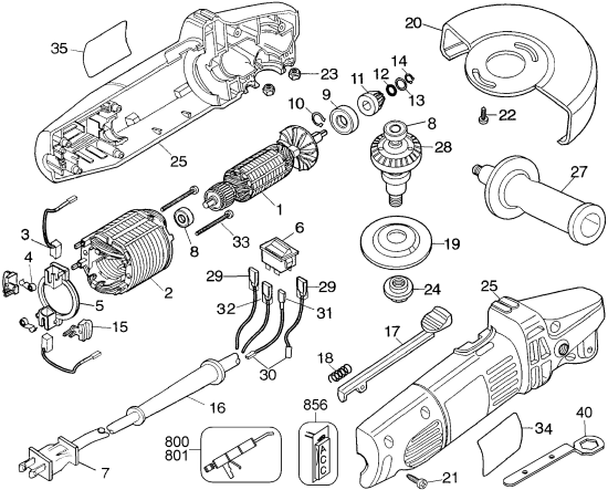 DEWALT Ersatzteile DW400 Typ: 1 QU