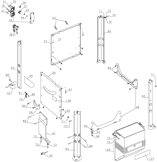 DEWALT Ersatzteile DW746 Typ: 1 QU