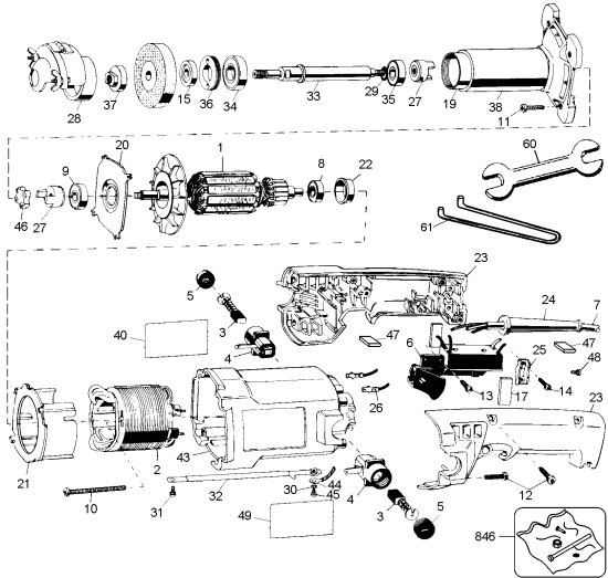 DEWALT Ersatzteile DW880 Typ: 1 QU