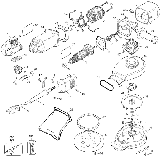 DEWALT Ersatzteile DW441 Typ: 1 QU