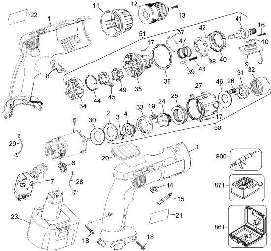 DEWALT Ersatzteile DW996K-2 Typ: 4 QU