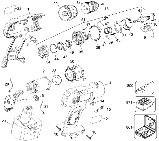 DEWALT Ersatzteile DW997K2 Typ: 3 QW