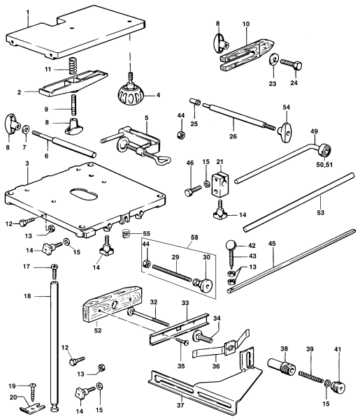 DEWALT Ersatzteile ZUBEHÖRSATZ DW6900 Typ: 1 QU