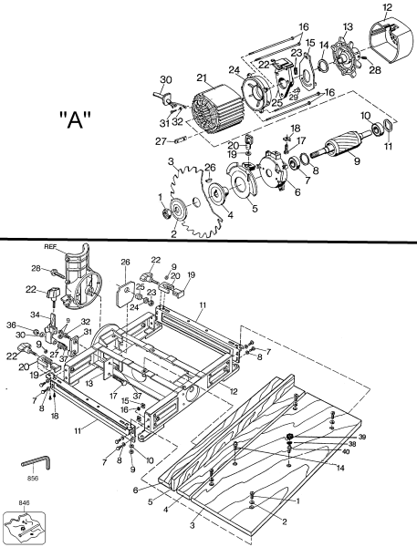 DEWALT Ersatzteile 1712 Typ: 1 QU