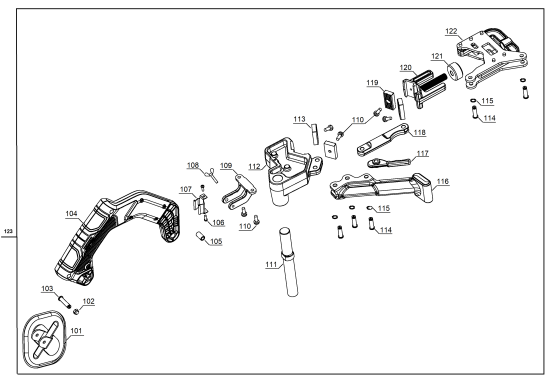 DEWALT Ersatzteile DCE700X2 Typ: 1 QUCA