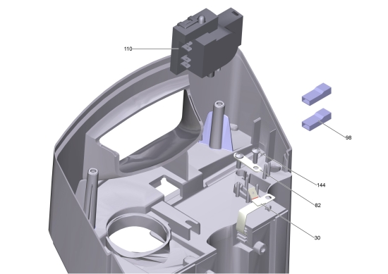 KÄRCHER Professional Ersatzteile Sauger CV 30/1 EU 1.023-121.0 CV 30/1 *EU