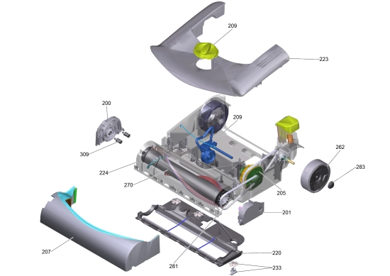 KÄRCHER Professional Ersatzteile Sauger CV 30/1 EU 1.023-121.0 CV 30/1 *EU