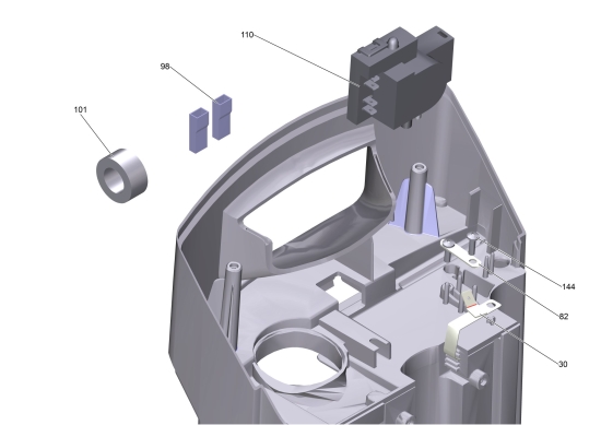 KÄRCHER Professional Ersatzteile Sauger CV 38/2 Adv EU 1.033-336.0 CV 38/2 Adv *EU