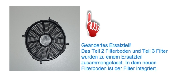 GARDENA Ersatzteile Filterboden