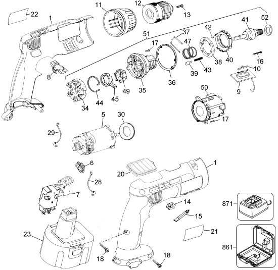 DEWALT Ersatzteile DW996K-2 Typ: 5 QU