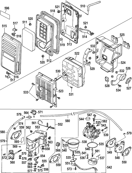 DEWALT Ersatzteile DG6000 Typ: 1 QU