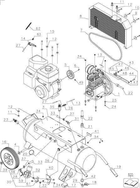 DEWALT Ersatzteile D55276 Typ: 1 QU