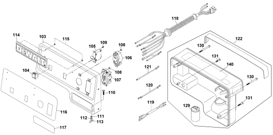 DEWALT Ersatzteile DG2900 Typ: 1 QU