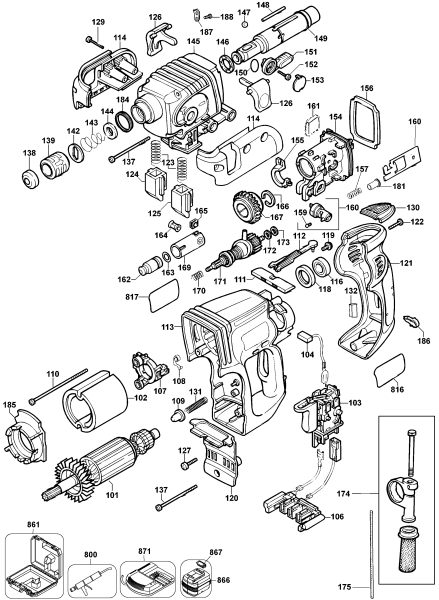 DEWALT Ersatzteile DW005K-2 Typ: 1 QU