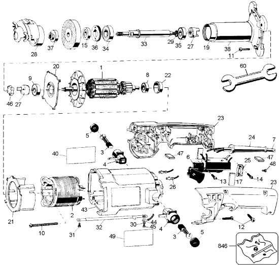 DEWALT Ersatzteile DW880 Typ: 2 QU