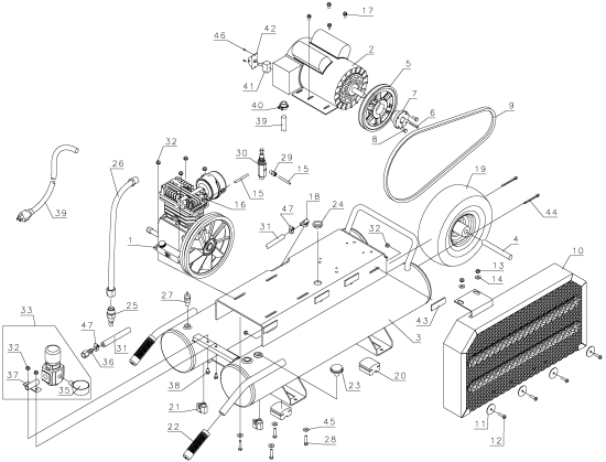 DEWALT Ersatzteile D55180 Typ: 2 QU