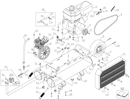 DEWALT Ersatzteile D55270 Typ: 2 QU