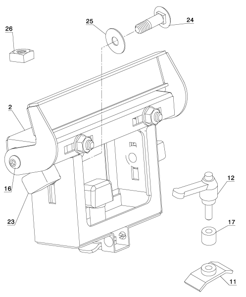 DEWALT Ersatzteile STÜTZTISCH DW7232 Typ: 1 QU