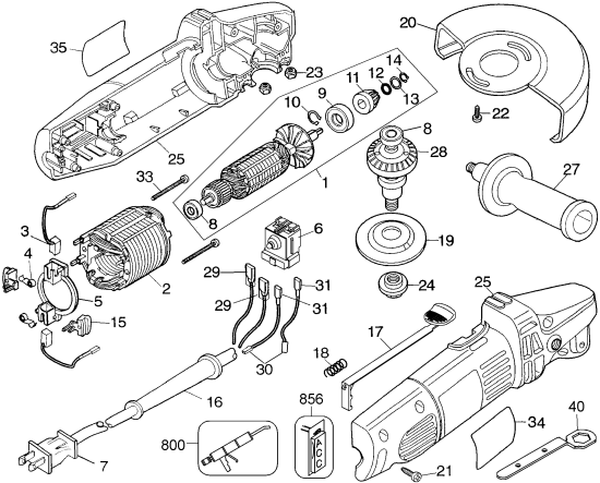 DEWALT Ersatzteile DW400 Typ: 2 QU