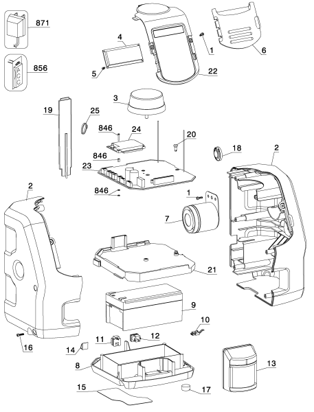 DEWALT Ersatzteile DS100 Typ: 1 QU