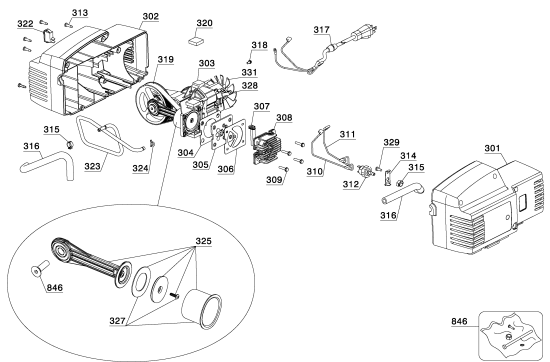 DEWALT Ersatzteile KOMPRESSOR D55141 Typ: 1 QU