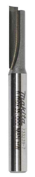 Makita Zubehör Nutfräser 1-schneidig 6mm