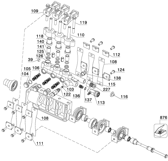 DEWALT Ersatzteile DP3100 Typ: 2 QU