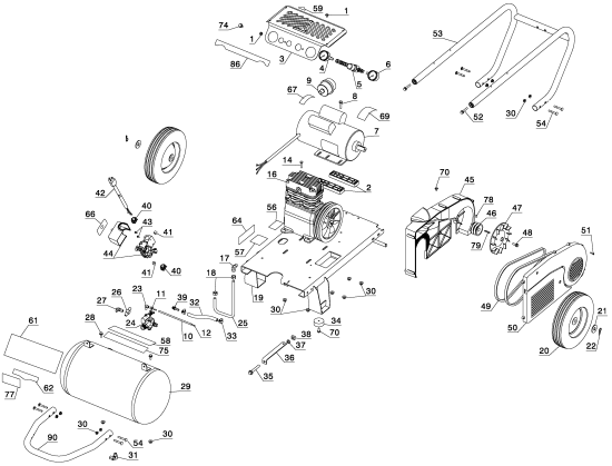 DEWALT Ersatzteile D55394 Typ: 1 QU
