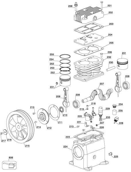 DEWALT Ersatzteile D55394 Typ: 1 QU