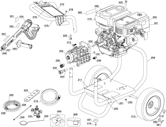 DEWALT Ersatzteile DPD3800 Typ: 1 QU