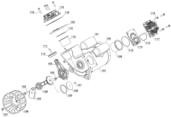 DEWALT Ersatzteile D55371 Typ: 1 QU