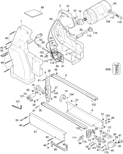 DEWALT Ersatzteile SÄGE DW788 Typ: 2 QU